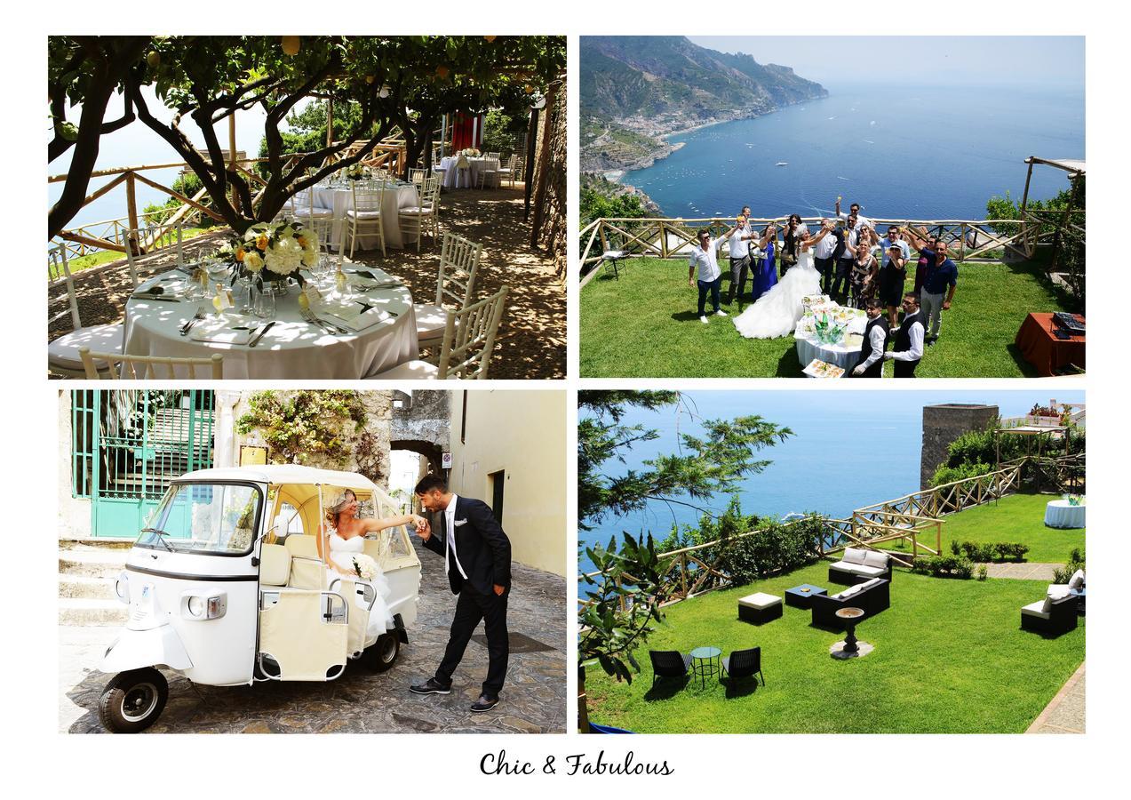 Sea View In With Lemon Pergola, Gardens And Jacuzzi - Ideal For Elopements Ravello