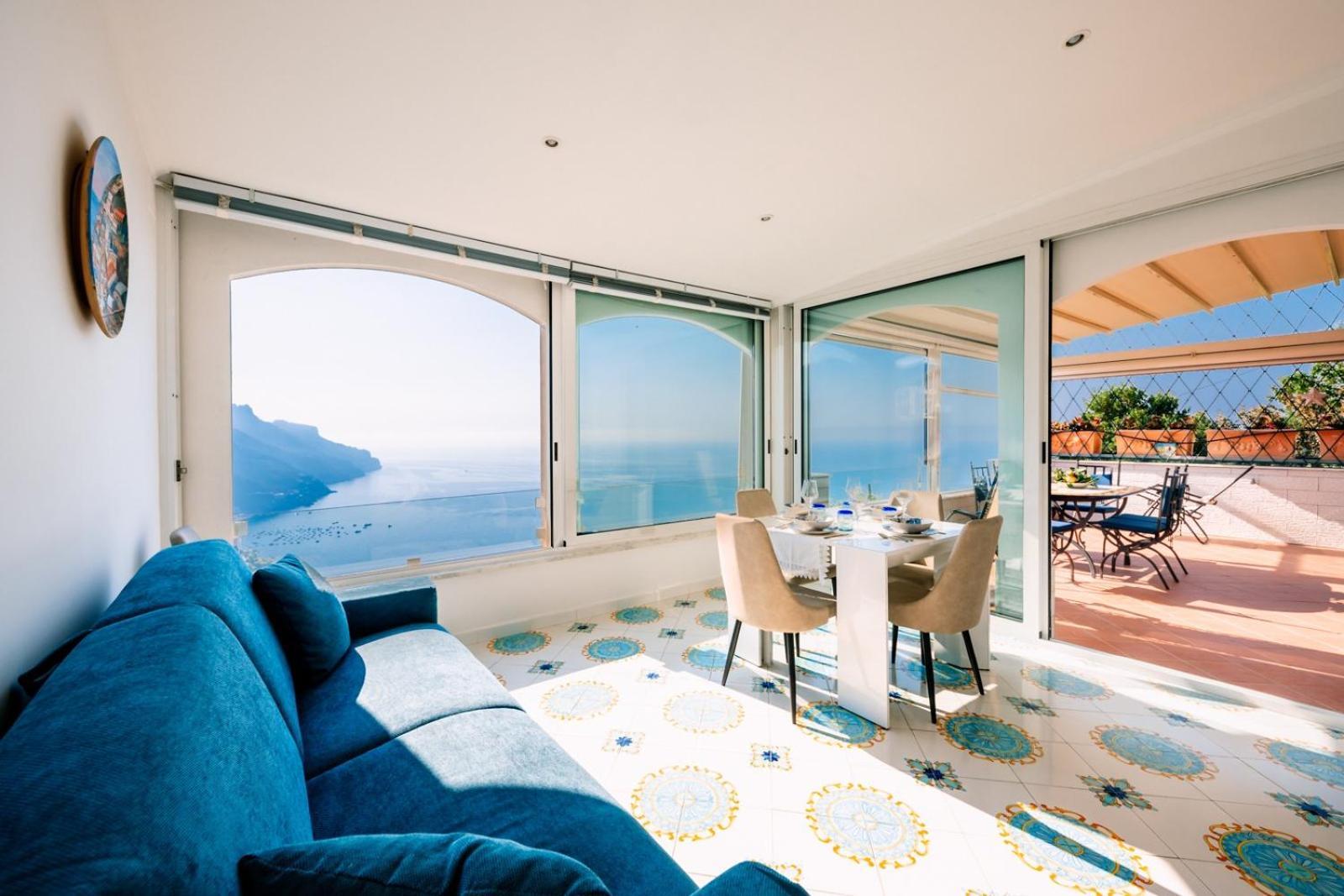 Tra Cielo E Mare - Sea View Apartment - Private Parking Apartment Ravello